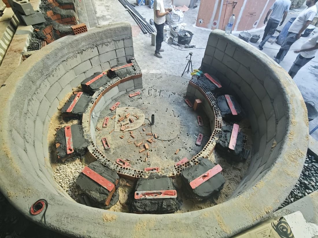Spa interior en construcción