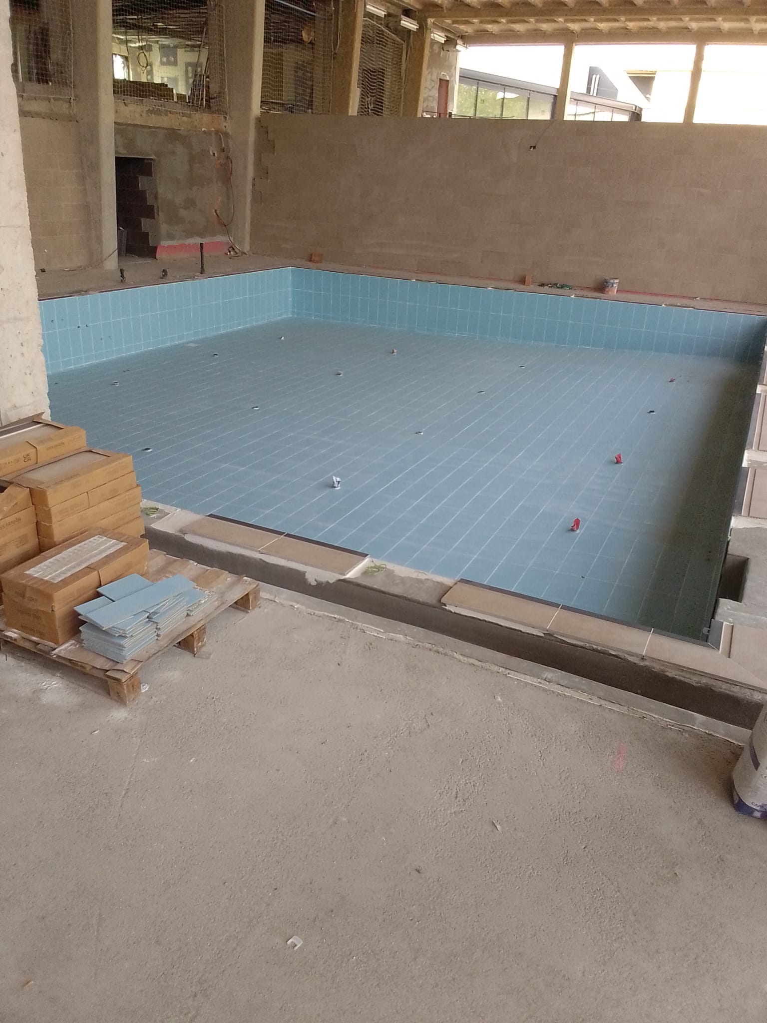 Piscina ejecutada por Rece Pools en Vitoria-Gasteiz